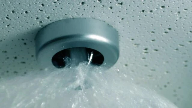 Combate a incêndio sprinkler