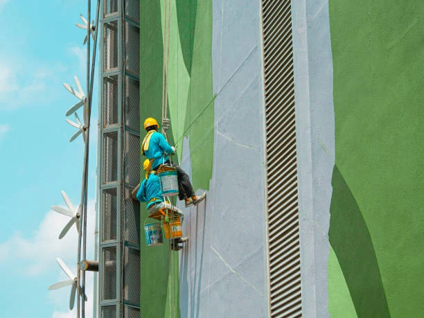 Pintura de fachada predial no Ceará
